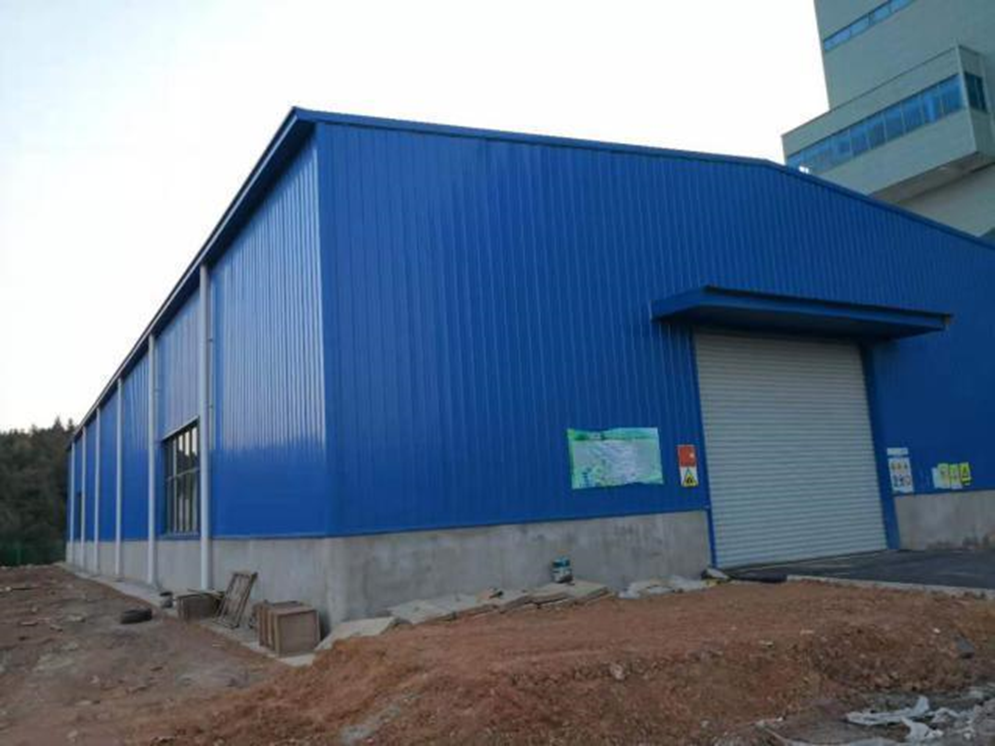 宣城瀚藍(lán)固廢處理有限公司2#飛灰暫裝修工程